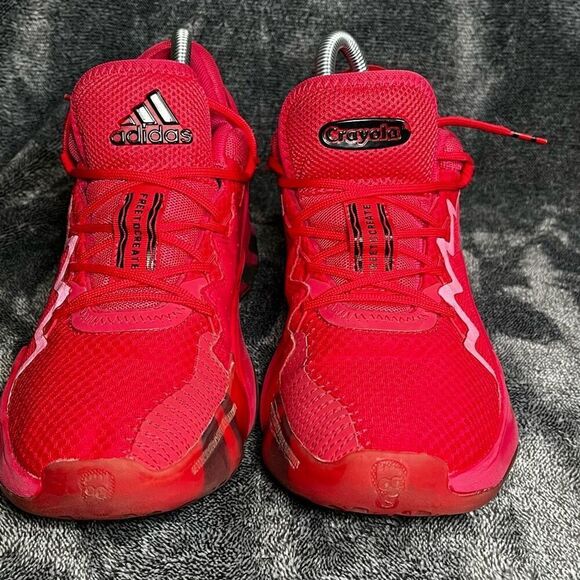 Adidas D.O.N. Issue 2 x Crayola Jazzberry Jam / Pink 2020 boy size 5 - Picture 6 of 7